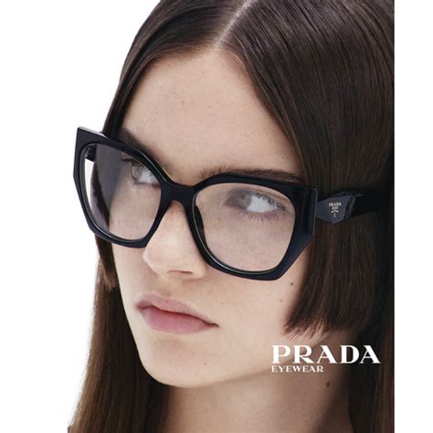 prada pr 18wv 1ab1o1 black|prada eyeglasses pr18wv.